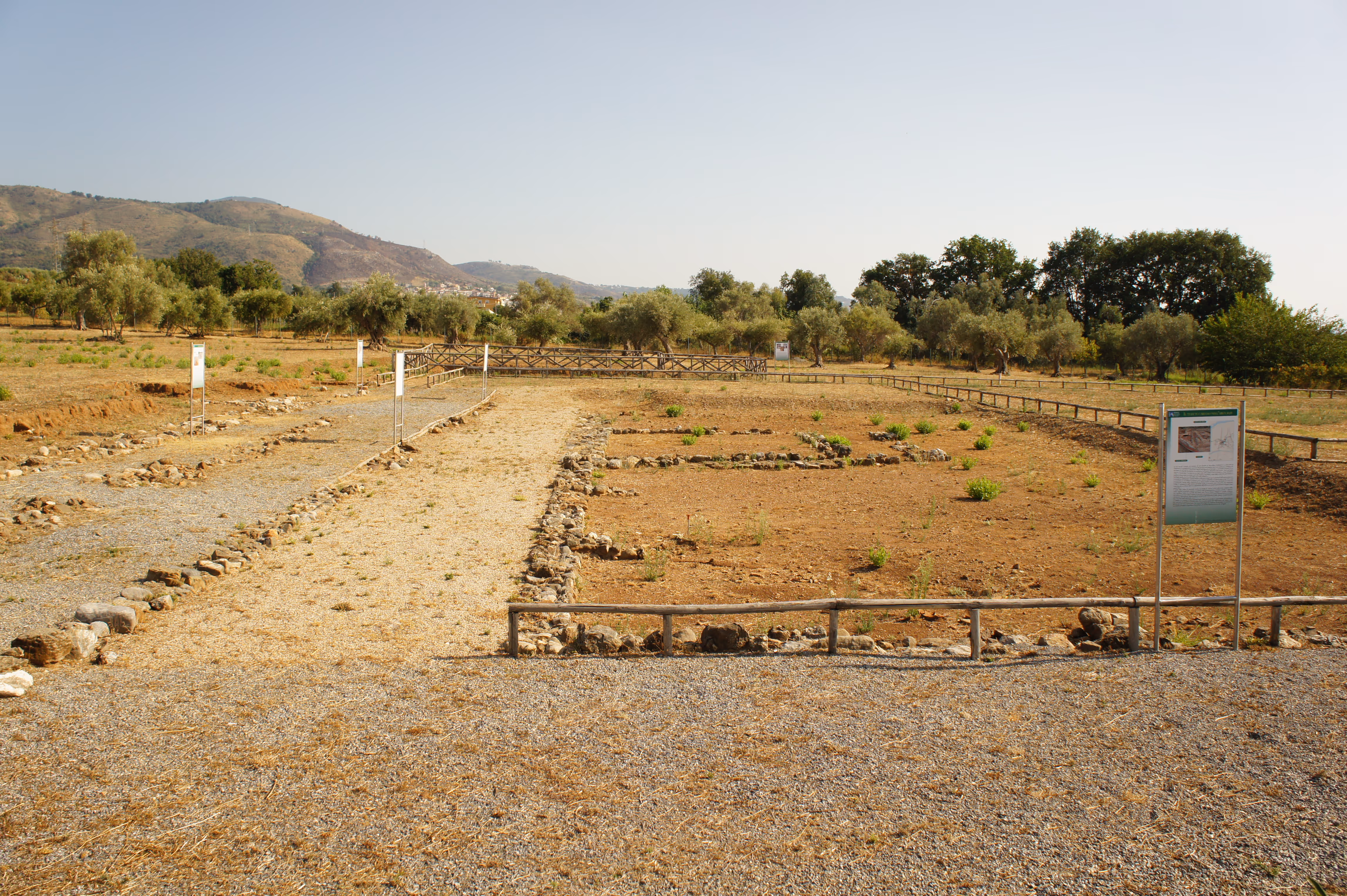View of Archaeological area of Laos.