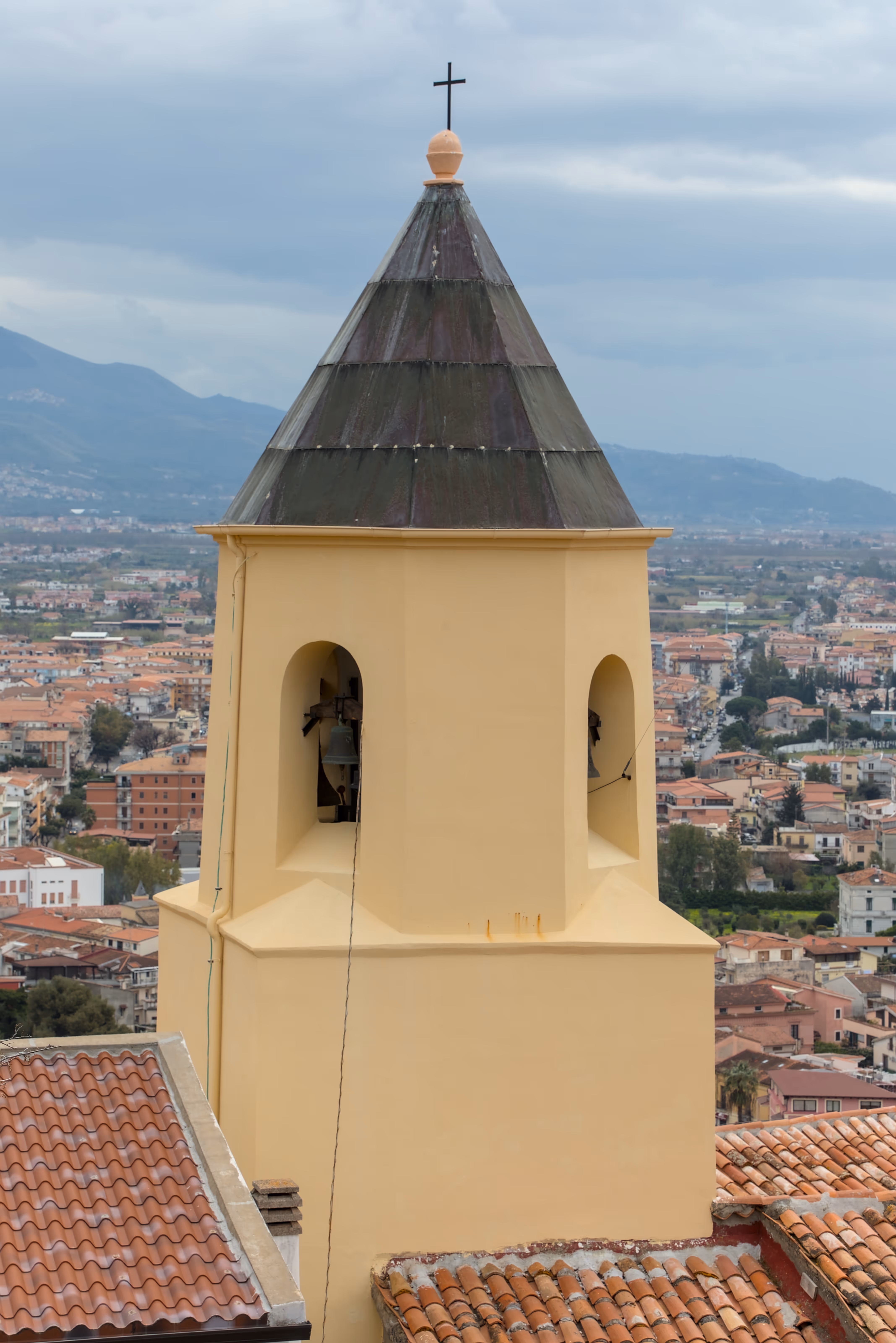 View of Church of Santa Maria d'Episcopio (Madonna del Carmine).