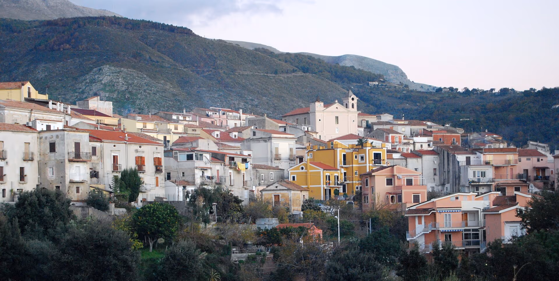 View of San Nicola Arcella.
