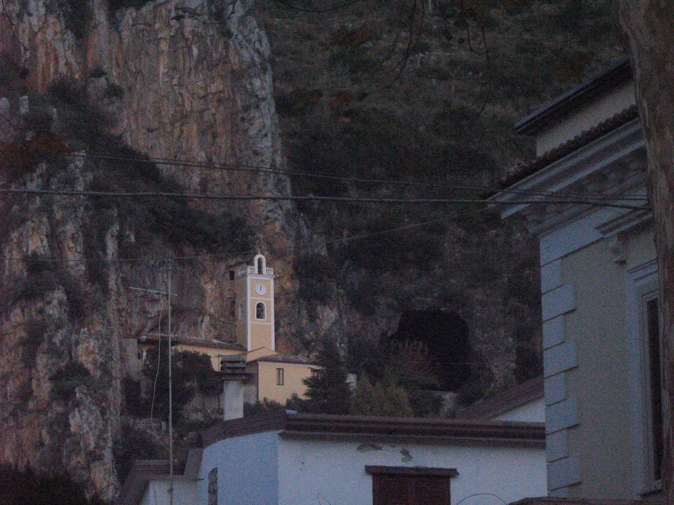View of Sanctuary of the Madonna della Grotta.